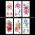 Kotbs 6 Sheets Flower Temporary Tattoo Paper Body Art Sexy Tattoo Sticker for Women & Girl Fake Tattoo (Lotus, Rose, Peony)