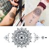 Sanskrit Mantra Words Temporary Tattoos Body Art Tattoo Sticker Fake Tattoo