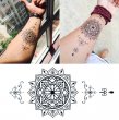 Sanskrit Mantra Words Temporary Tattoos Body Art Tattoo Sticker Fake Tattoo